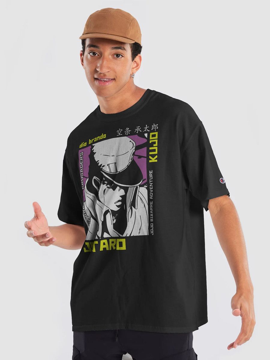 Stylized Jotaro Crusaders Pixelated Poster product image (16)