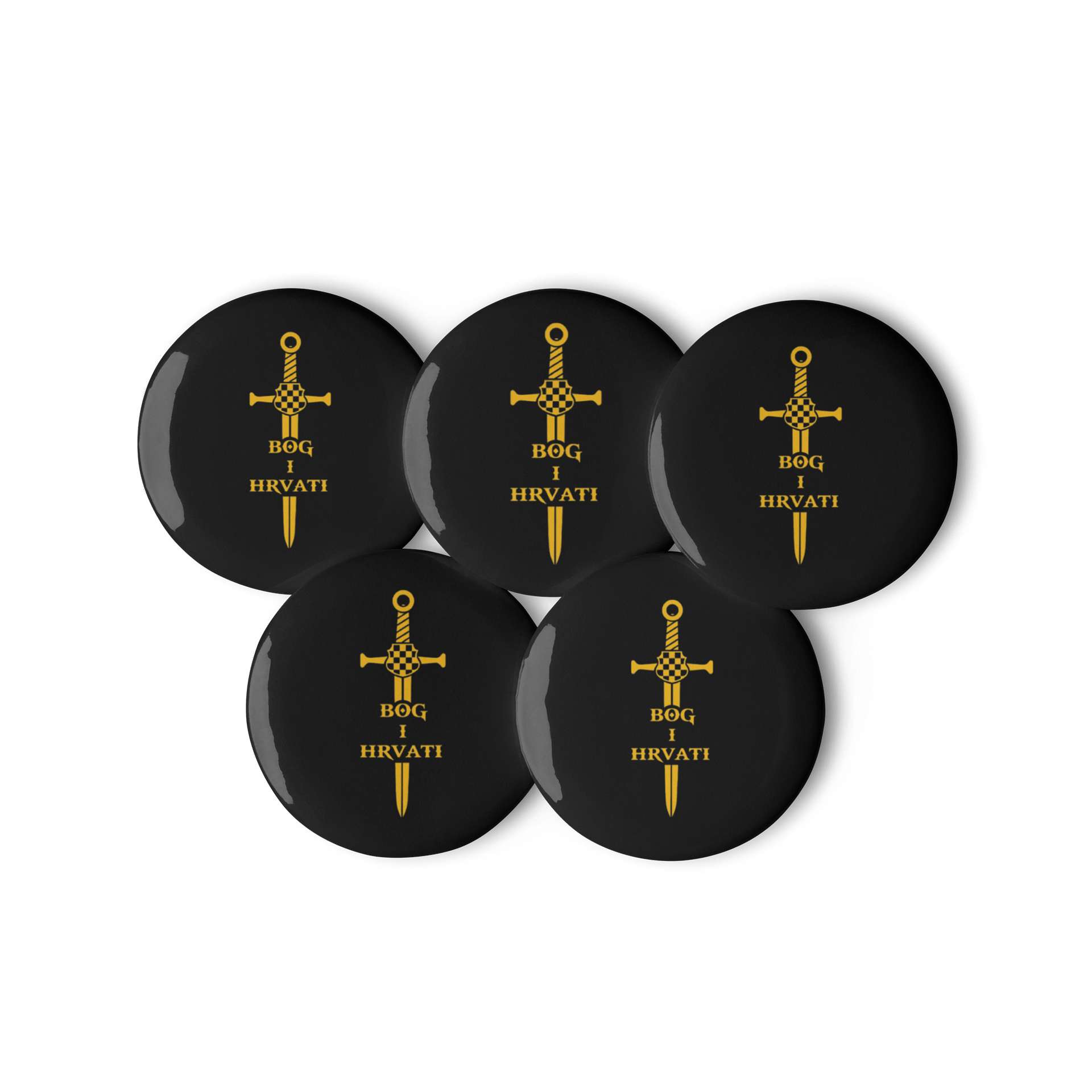 BOG I HRVATI - KOMPLET 5 BEDŽEVA product image (3)