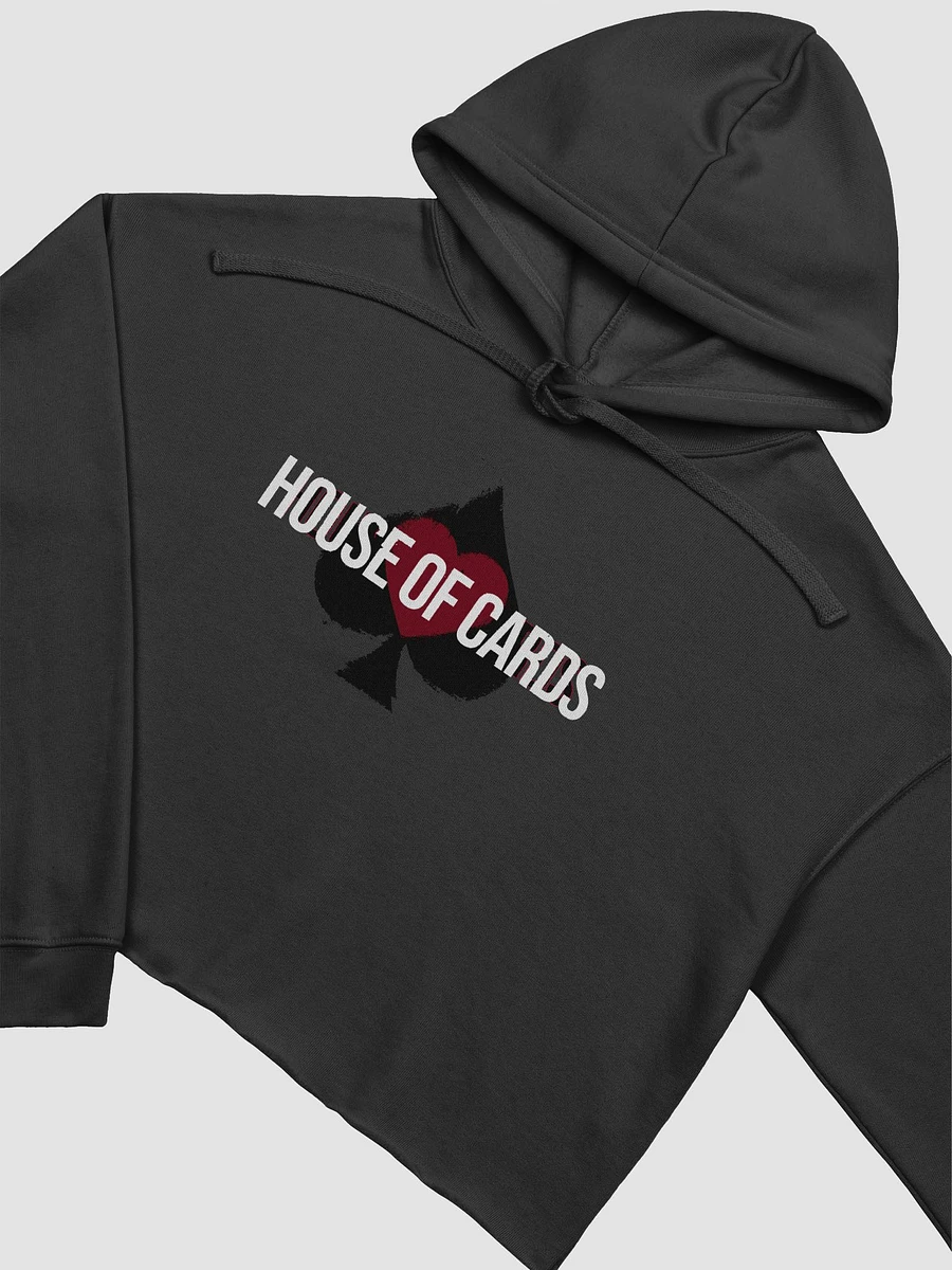 HOUSE OF CARDS CROPPED HOODIE product image (9)