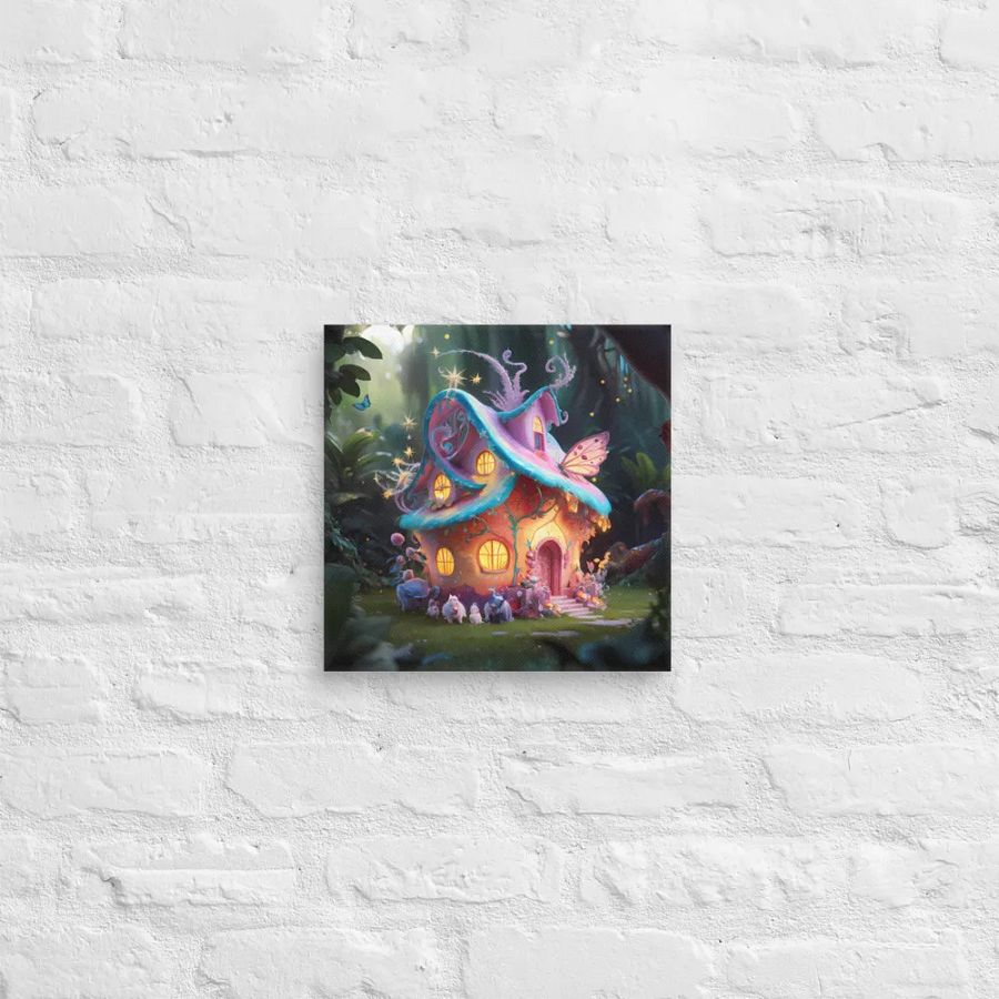 Watercolour Fairy House Art - v11 product image (12)