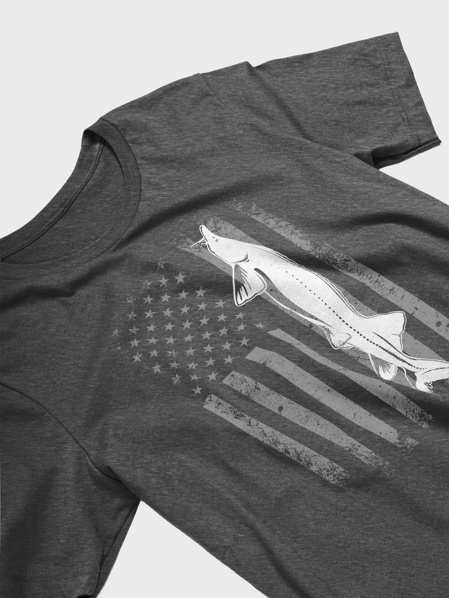 Sturgeon Flag - Unisex T-shirt Bella Canvas 3001 product image (13)
