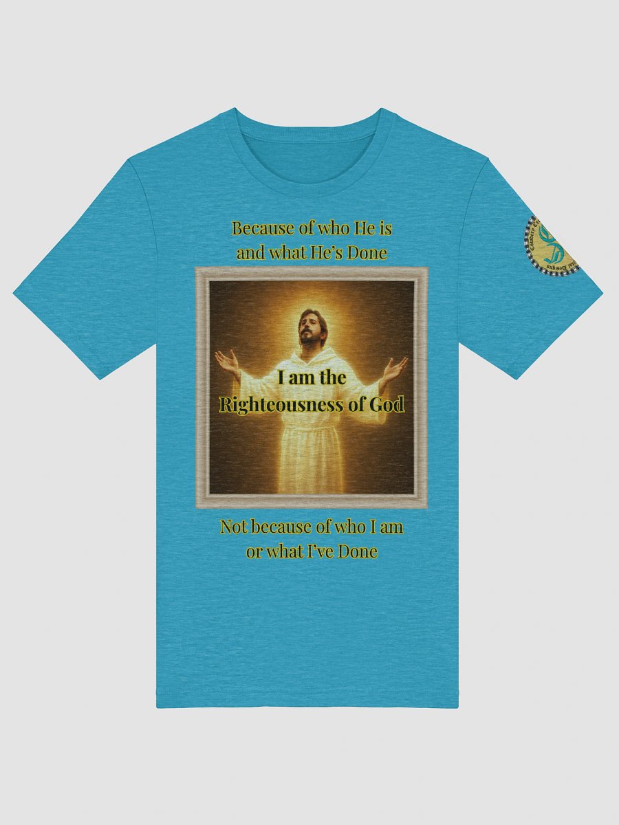 I am the Righteousness of God (Male) Bella+Canvas Supersoft T-Shirt Colors (5) product image (29)