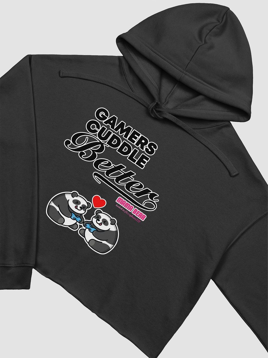 Gamers Cuddle Better Crop Hoodie product image (3)