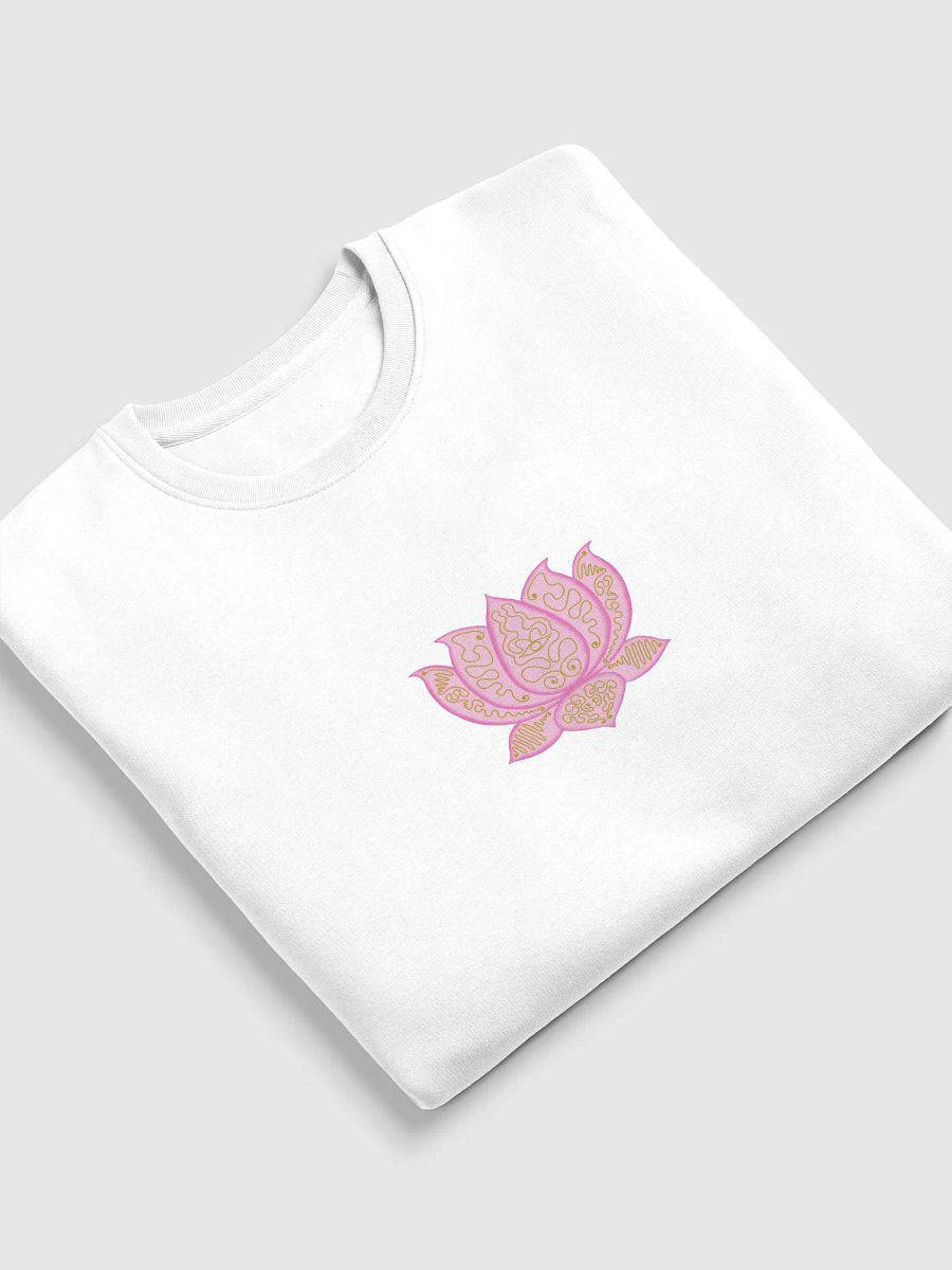 Golden Lotus Organic Sweatshirt product image (5)