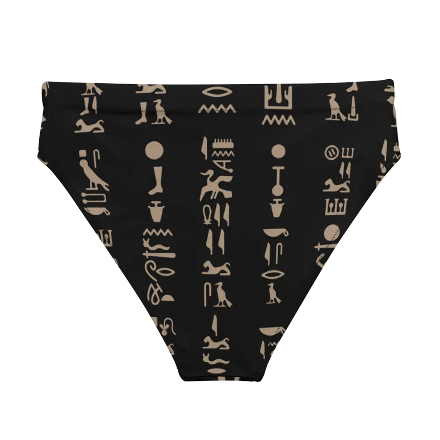 Isis Hieroglyphics Black Bikini Bottoms product image (4)