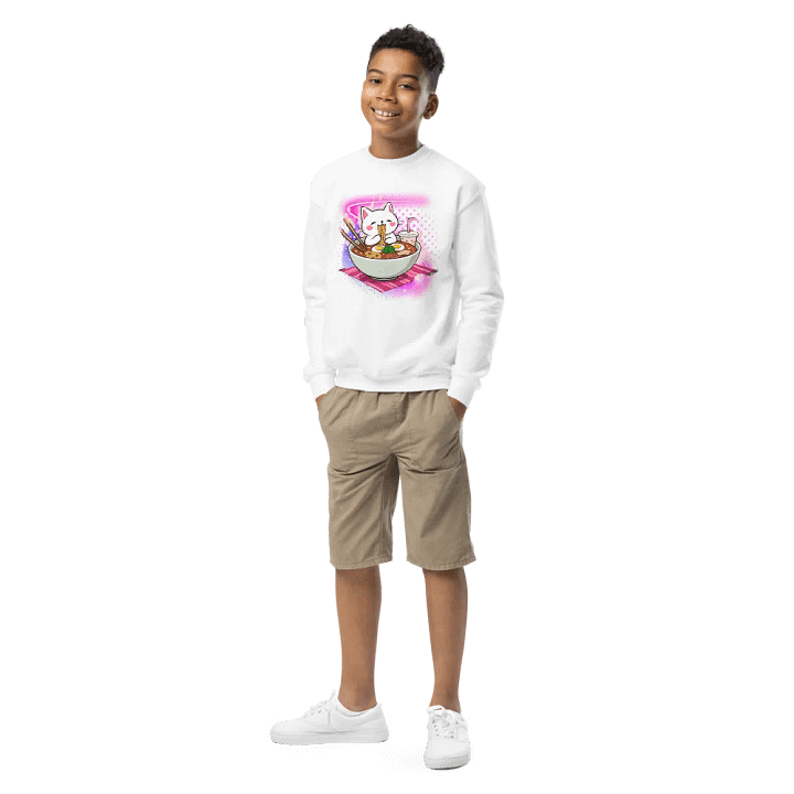 Ramen Cat Youth Sweatshirt product image (10)