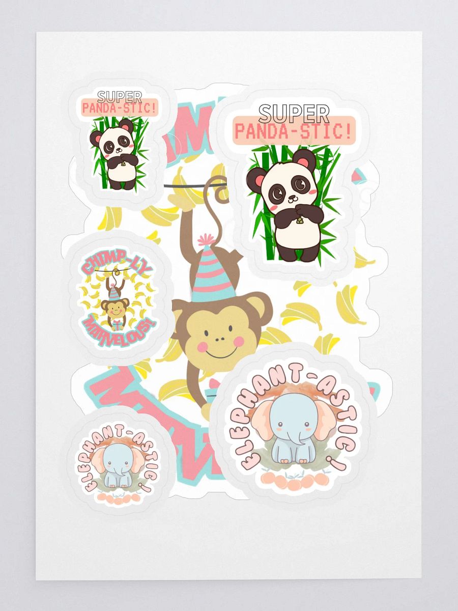 Chimp-ly Marvelous Sticker Sheet product image (3)