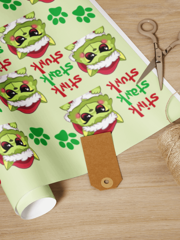 Grinch Wobbles Wrapping Paper product image (1)