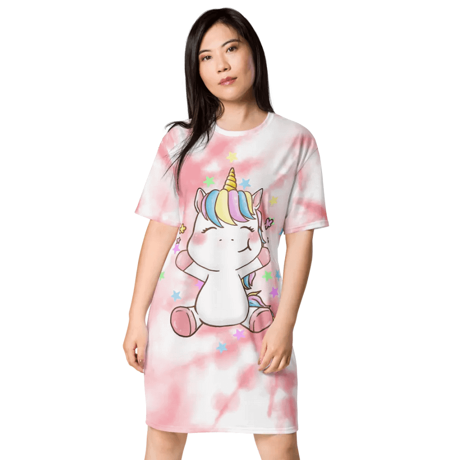 Cute Unicorn T Dress product image (1)