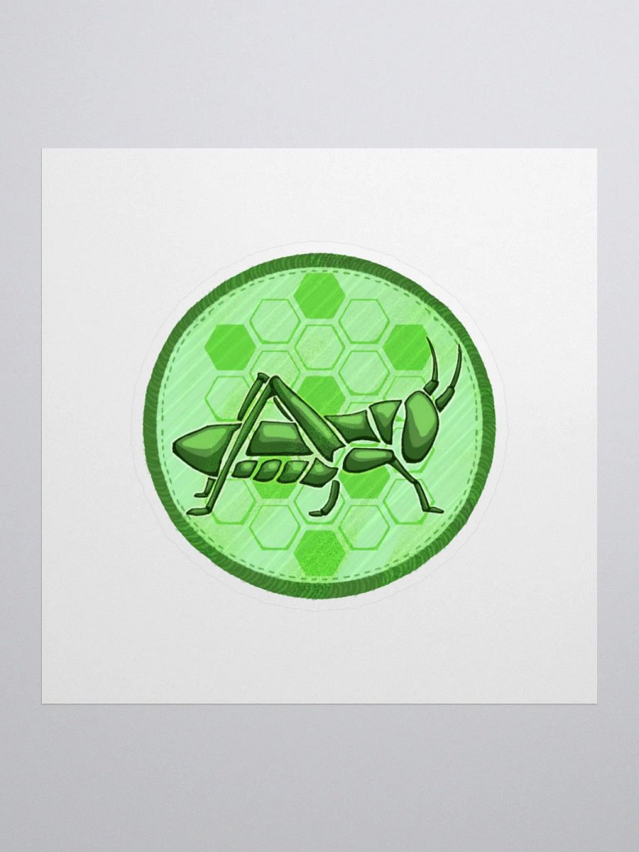 Green Grasshoppers Sticker product image (1)