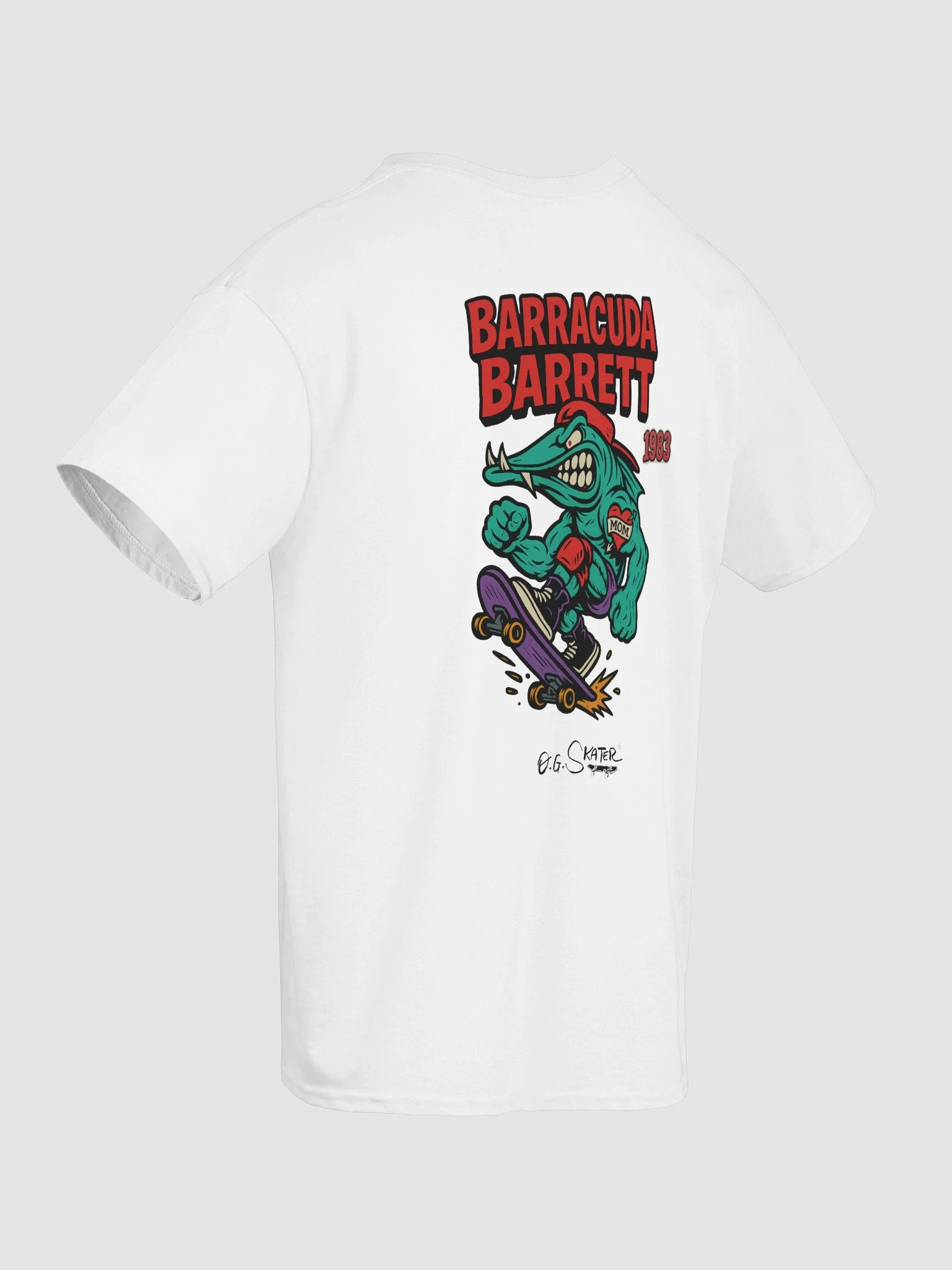 (1983) "Barracuda Barrett" Tribute Tee product image (3)