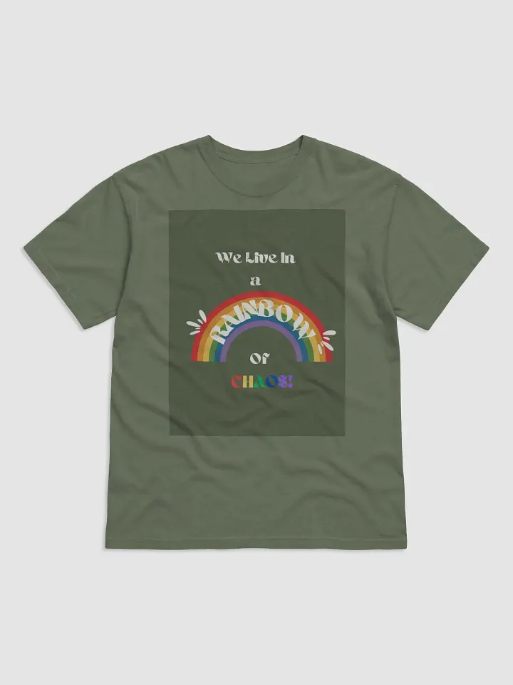 Chaotic Life Green T-shirt product image (1)