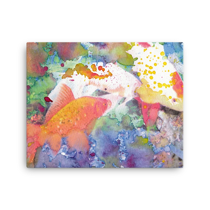 Abstract Koi Fish Canvas Wall Art product image (1)