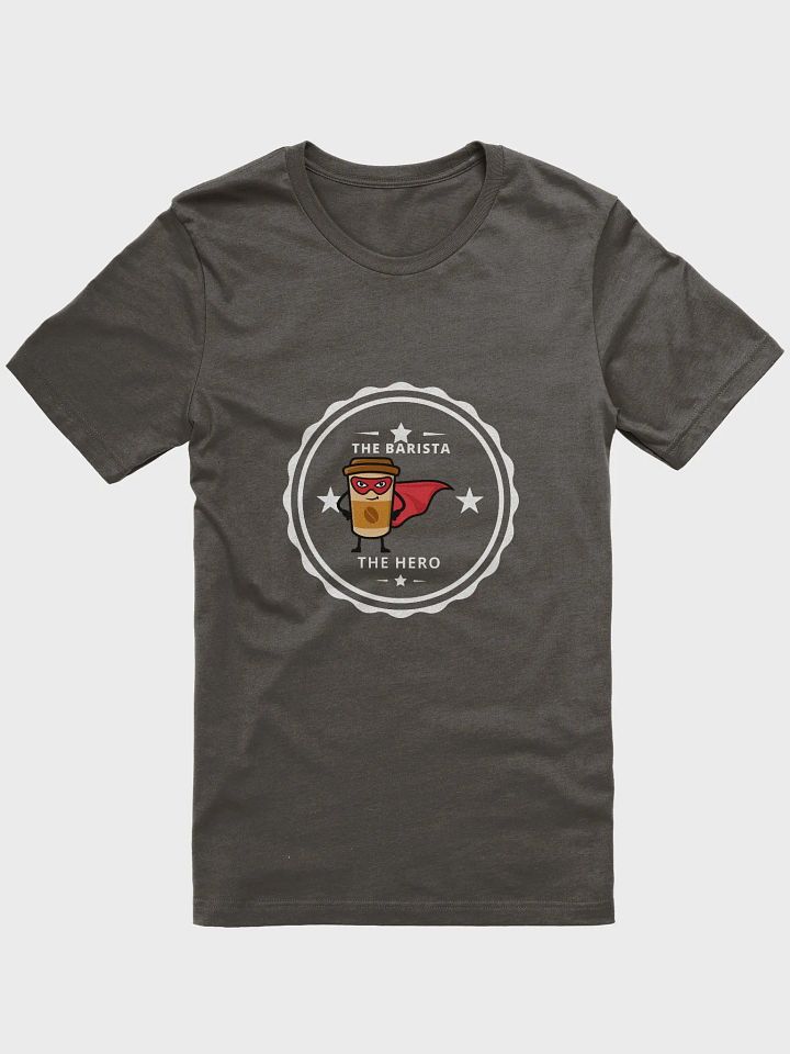 Superhero Coffee Cup Cartoon T-Shirt product image (9)