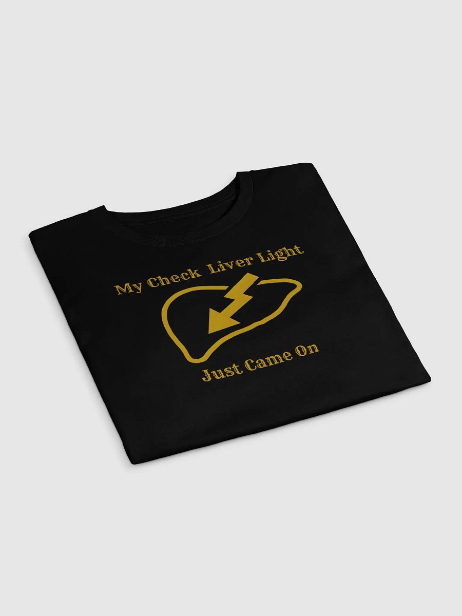 My Check Liver Light Just Came on Crop Top product image (3)