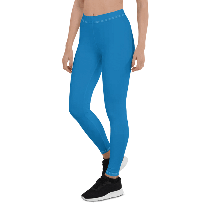 Peacock Blue Regular Leggings product image (1)