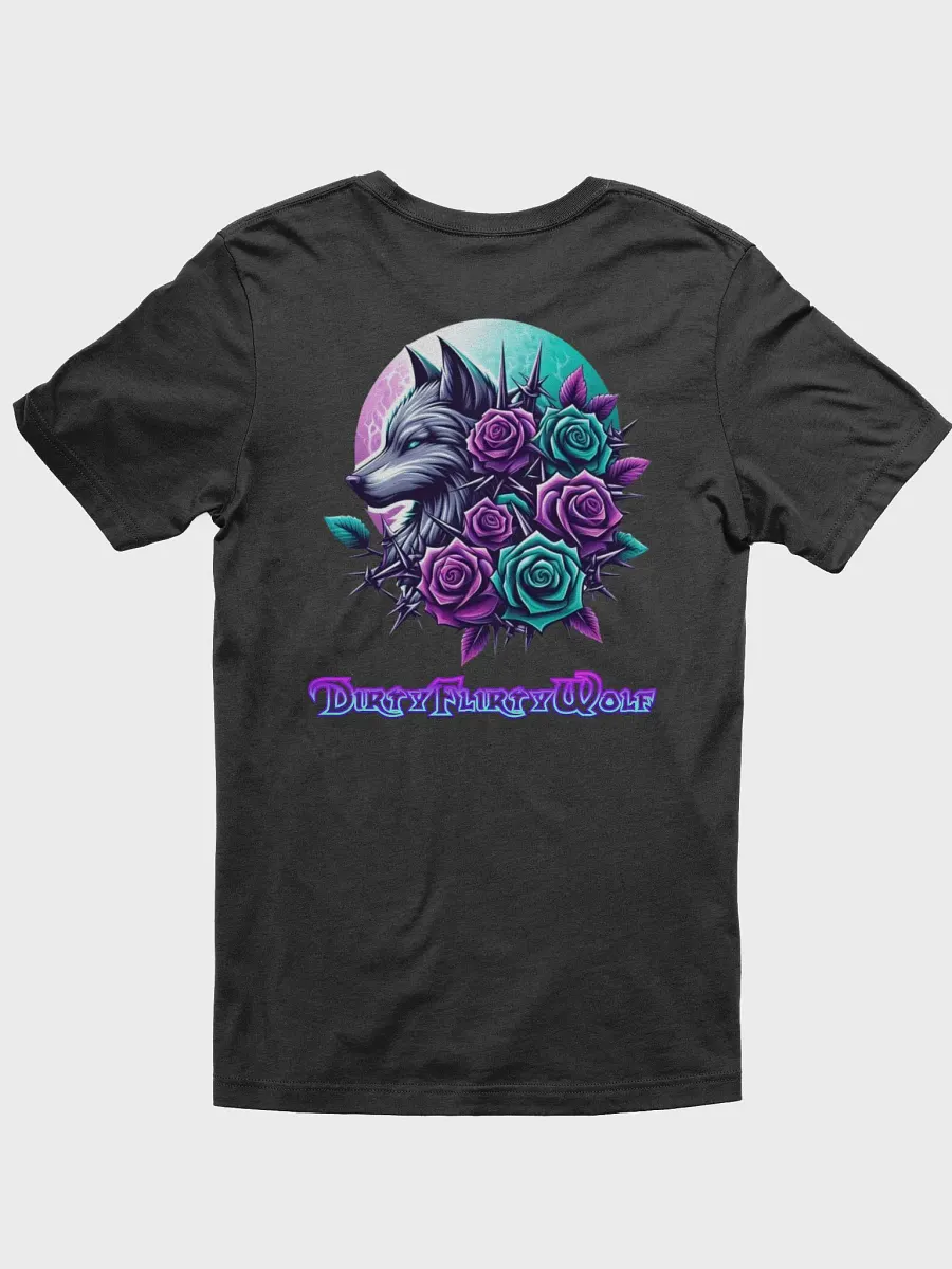 Midnight Roses Wolf Graphic Tee product image (21)