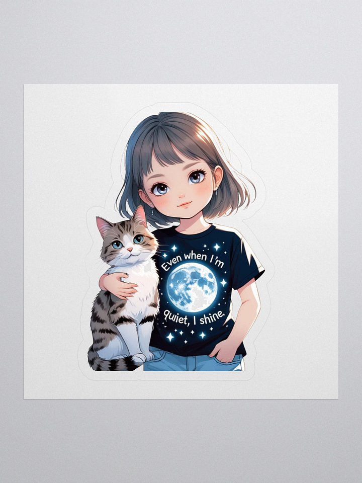 Whiskers & Daydreams – Mini Sticker product image (1)