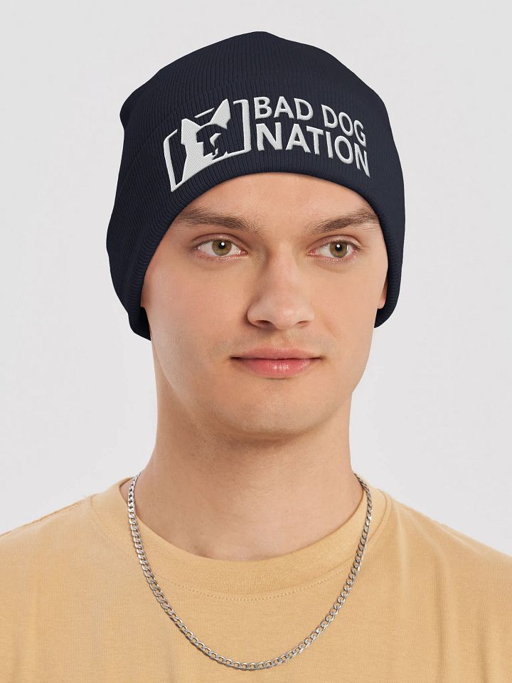 Bad Dog Nation Logo Knit Beanie product image (16)