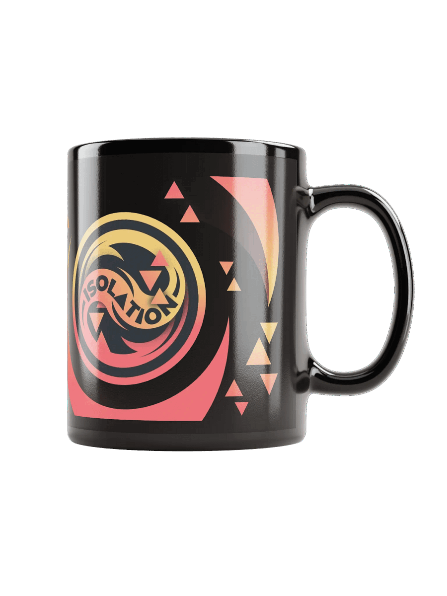ISOL▲TION — 2024 LOGO — MUG — BLACK product image (6)
