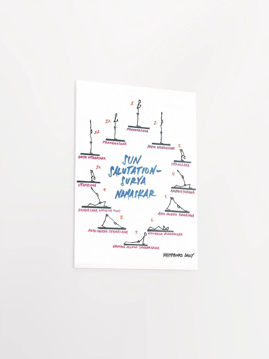 Sun Salutation Poster product image (17)