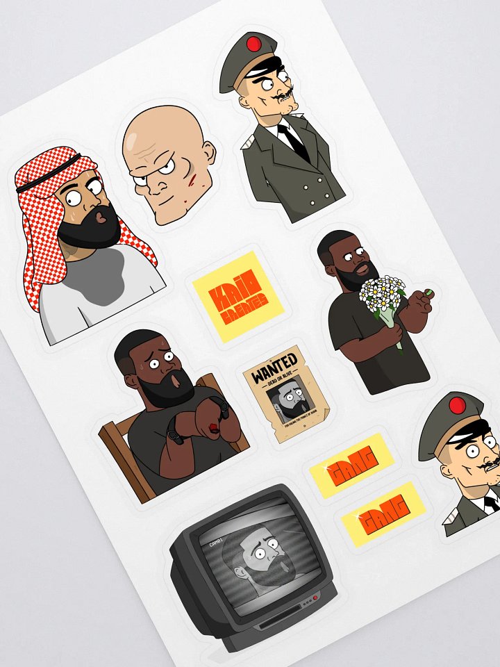 SNG Sticker Sheet #4 product image (1)