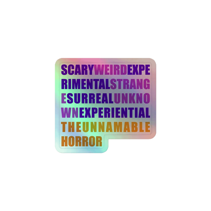 Genres (Holographic Sticker) product image (1)