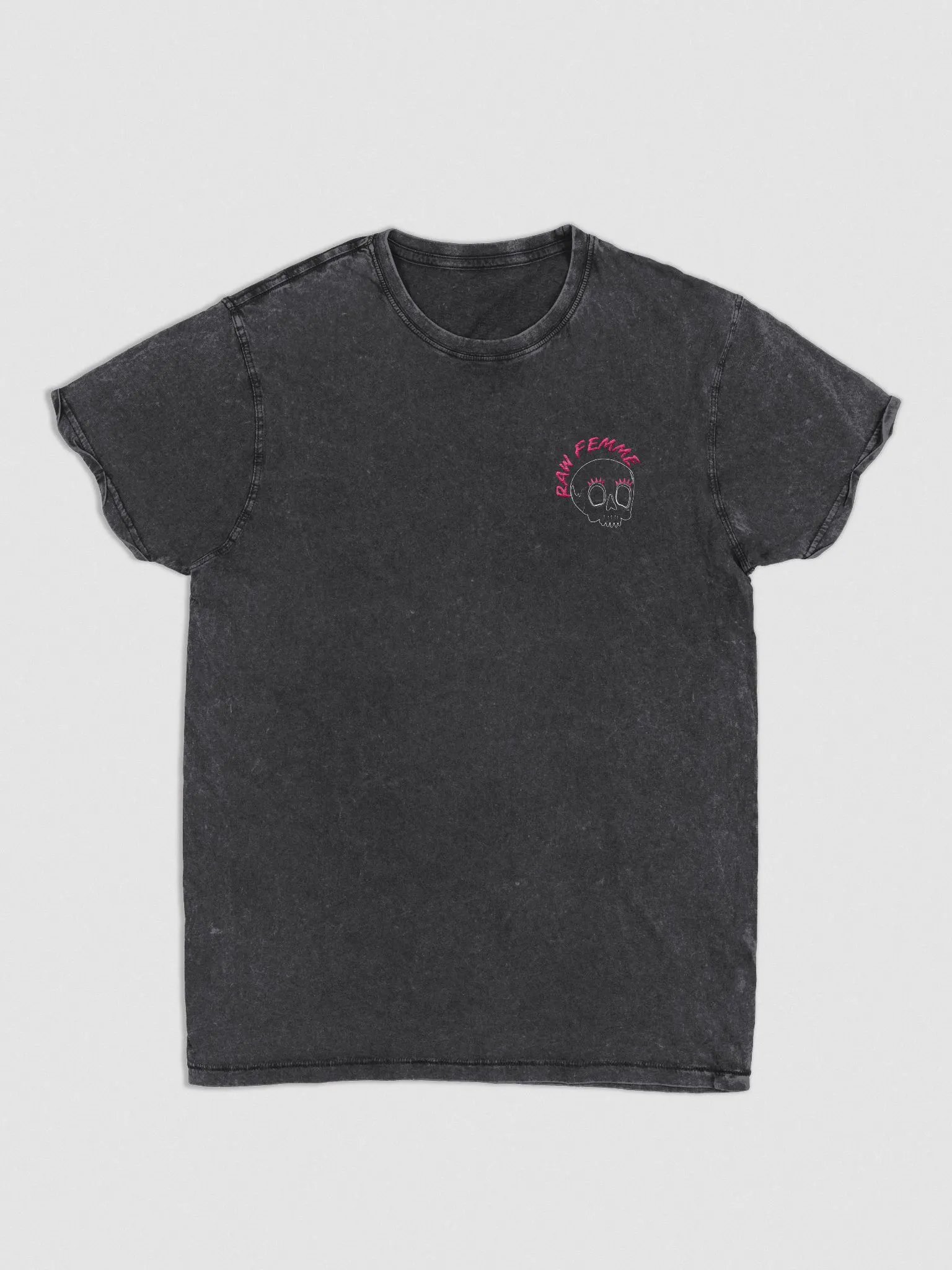 Raw Femme Logo Denim T-Shirt product image (1)