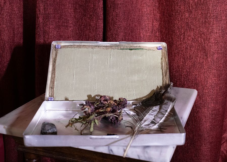Forbidden Relic: Vintage Death Box with Mummified Serpent Guardian product image (3)