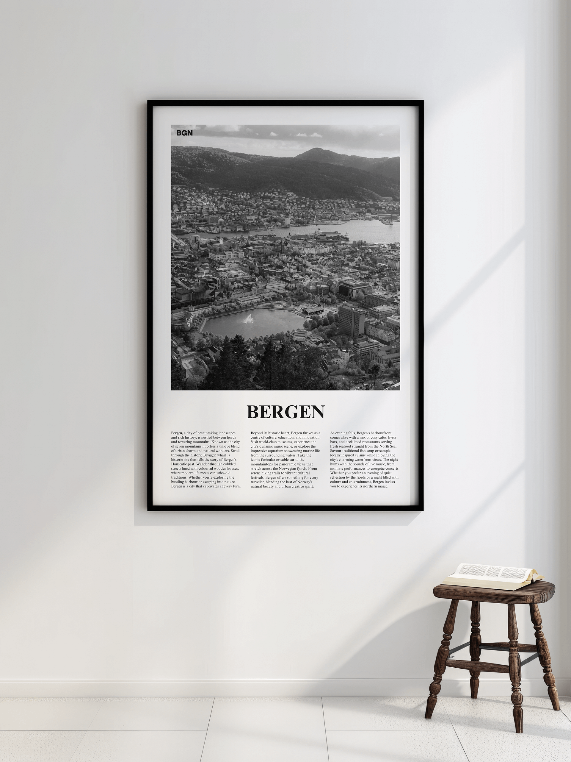 Bergen 02 Newspaper Poster product image (2)