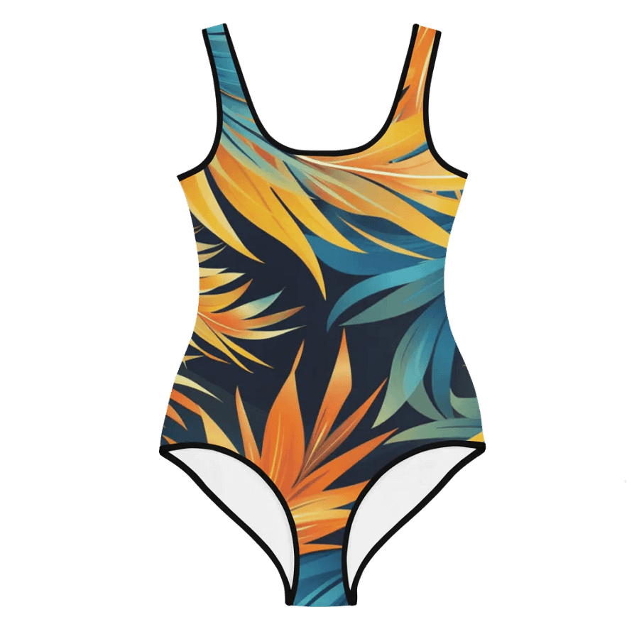 Tropical Flow Youth Swimsuit product image (2)
