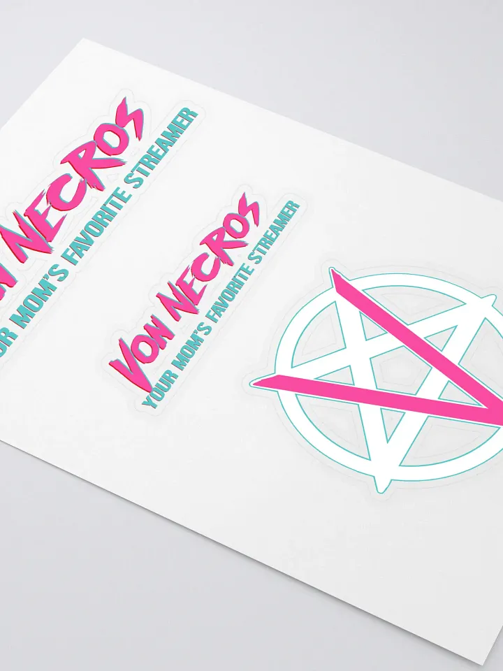 "Your Mom's Favorite" Sticker Sheet product image (2)