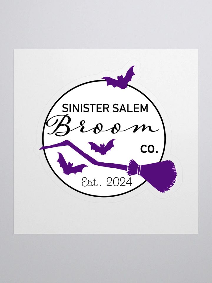 SinisterSalem Broom Co. Stickers product image (1)