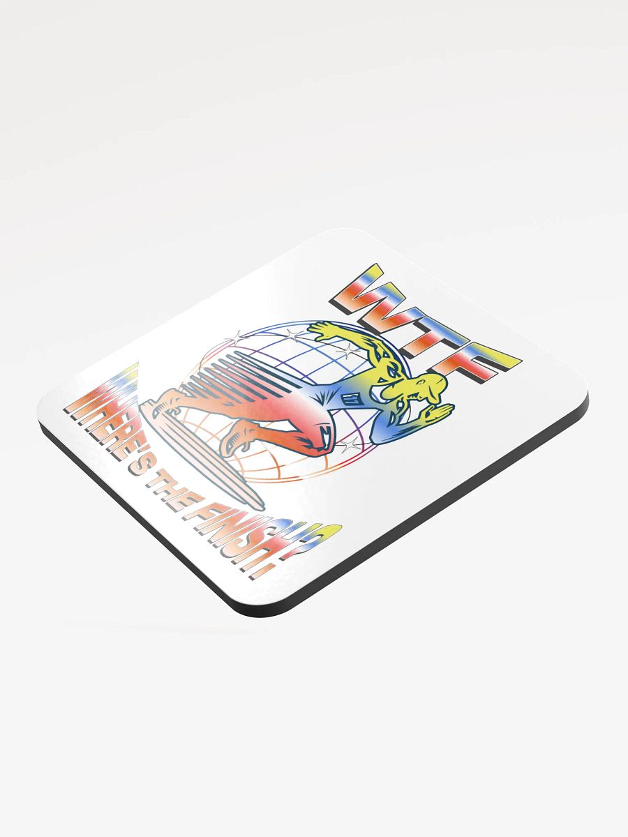 WTF Where's The Finish? Cork Coaster product image (3)