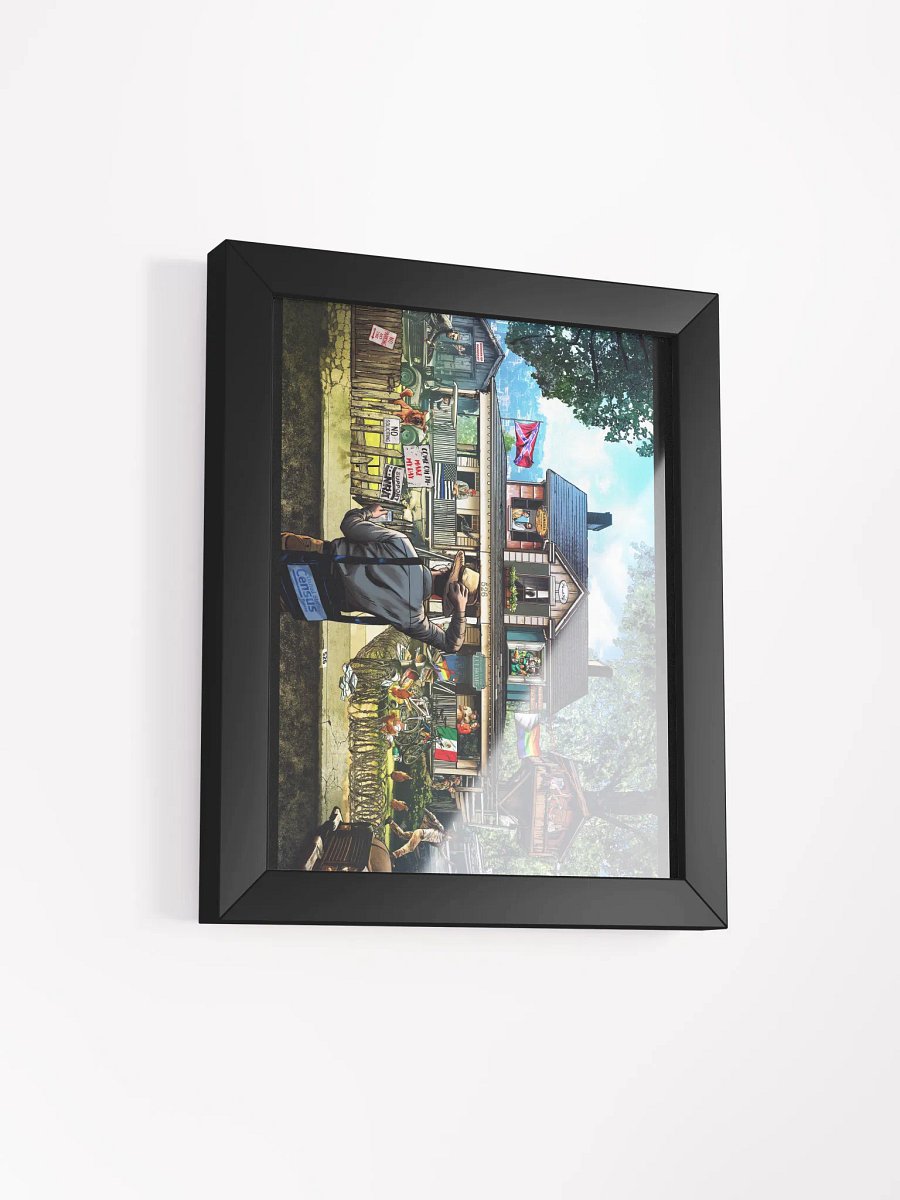 Exterior Census Framed Print product image (2)