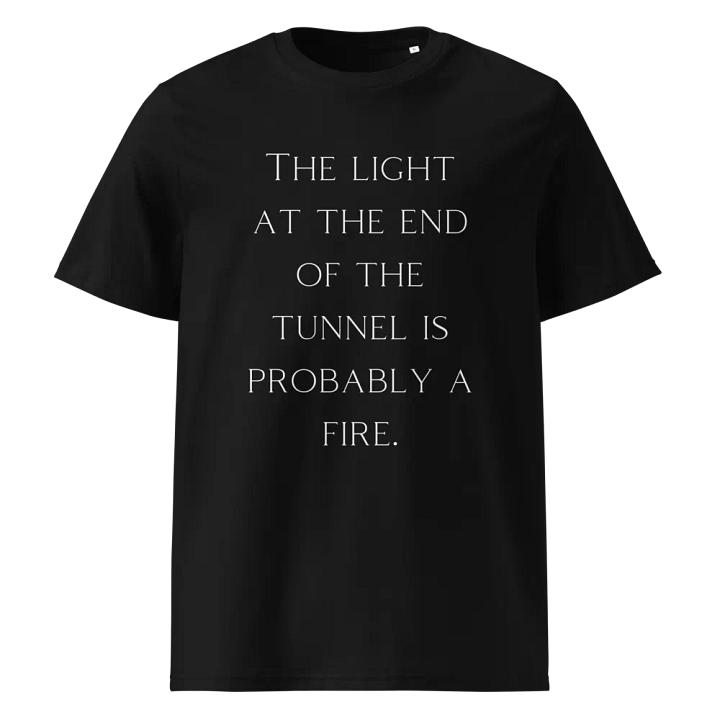 Fire at the End of the Tunnel Organic Tee product image (1)