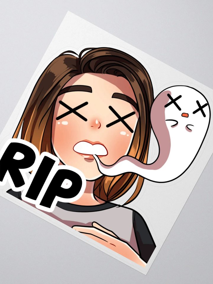R.I.P. Sticker product image (2)