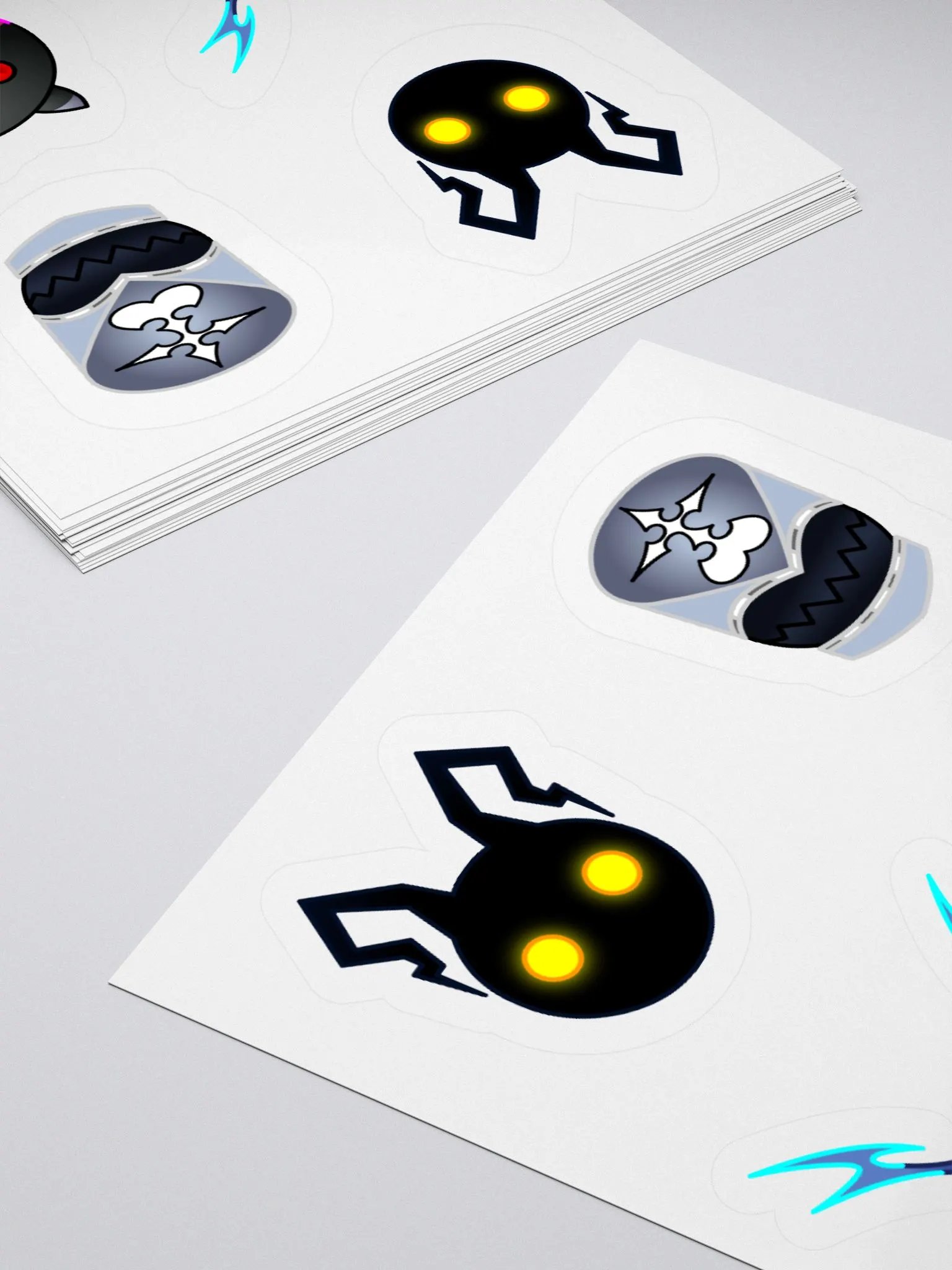 Kingdom Hearts Enemy Mascot Sticker Sheet product image (4)