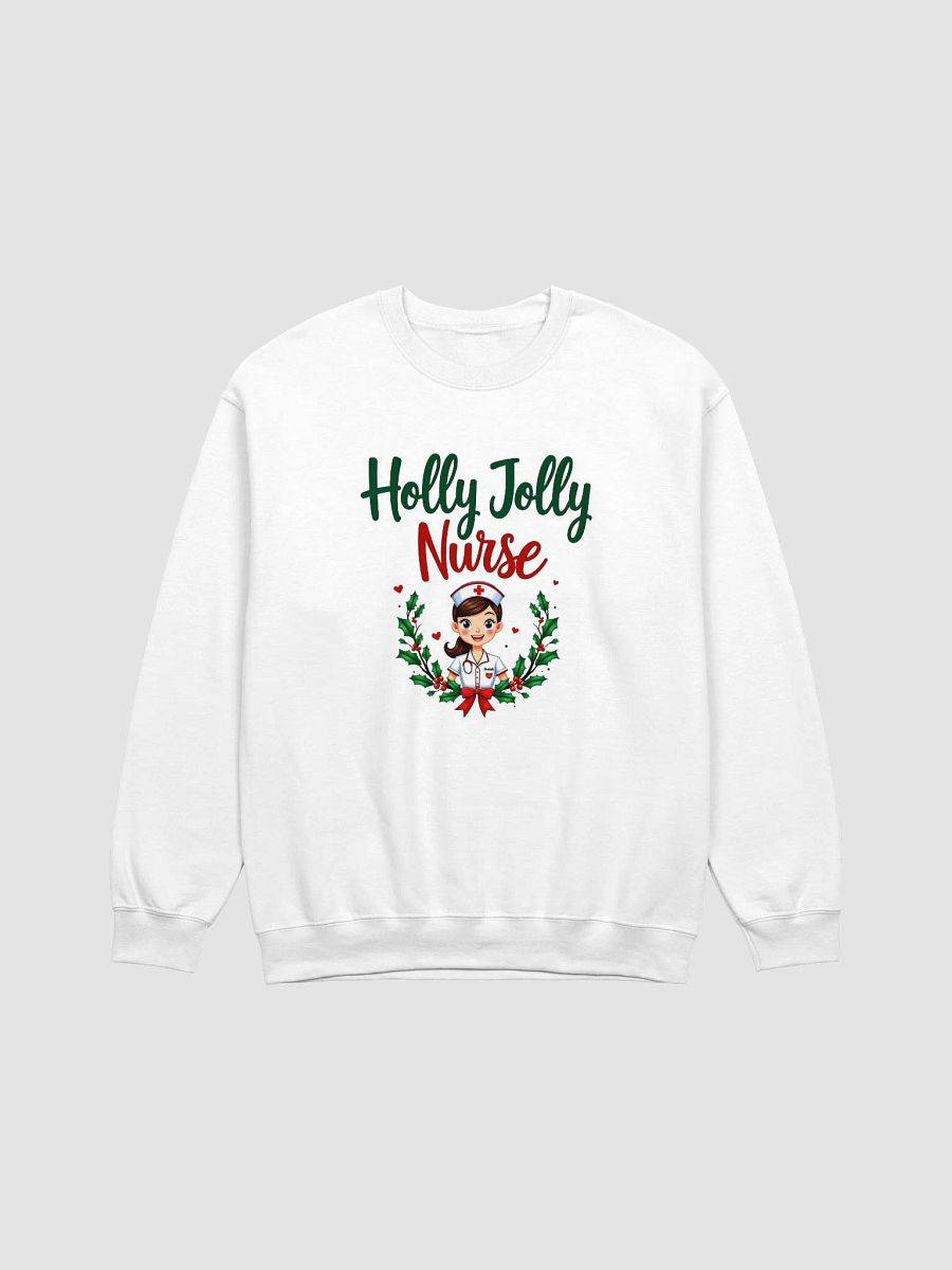 Holly Jolly Nurse Festive Crewneck Sweatshirt product image (2)