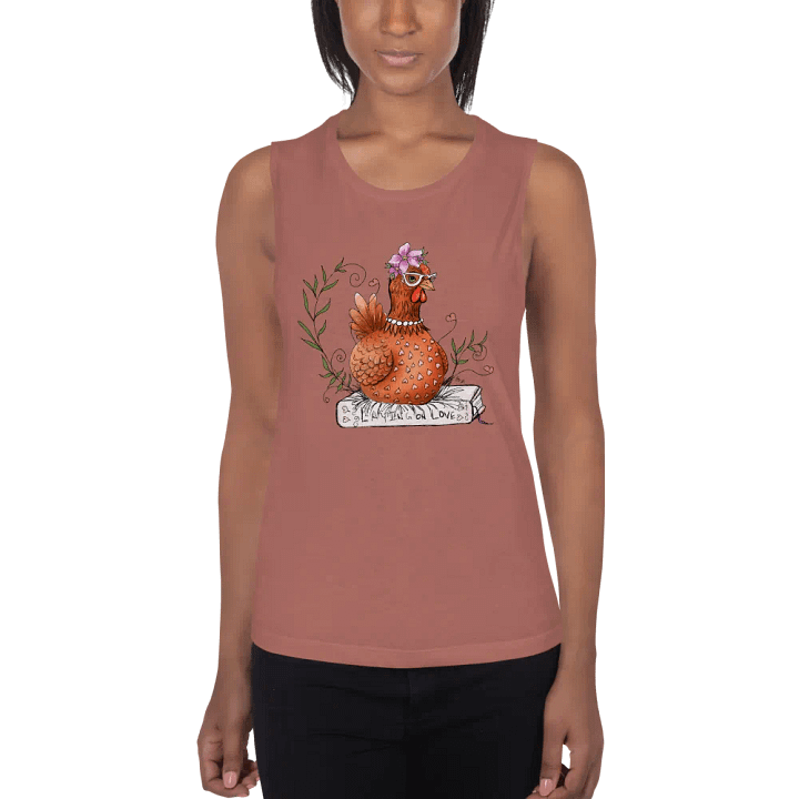 Laying On Love Bella+Canvas Flowing Tank product image (1)
