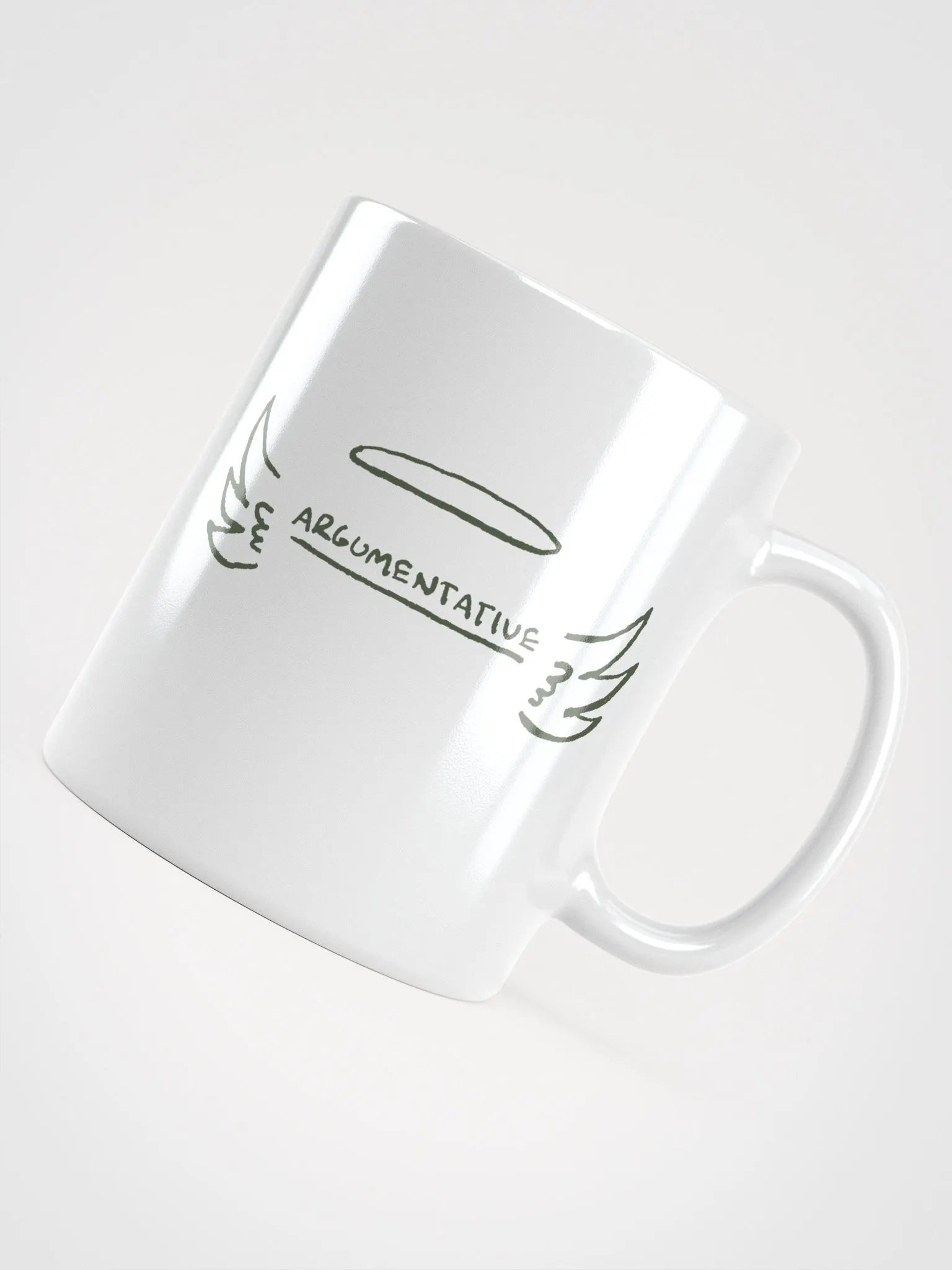 ANGELIC (olive design) mug product image (7)