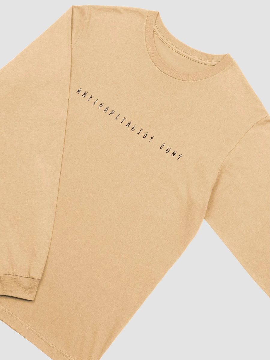 ANTICAPITALIST C*NT long sleeve supersoft tee product image (23)