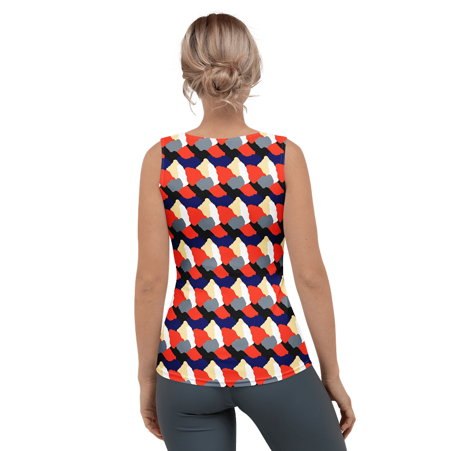 Vibrant Red Oksi All-Over Tank product image (2)