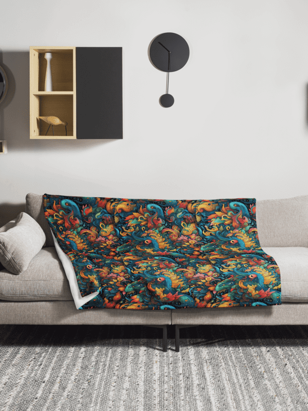 Rhapsody of Birds | Throw Blanket product image (7)