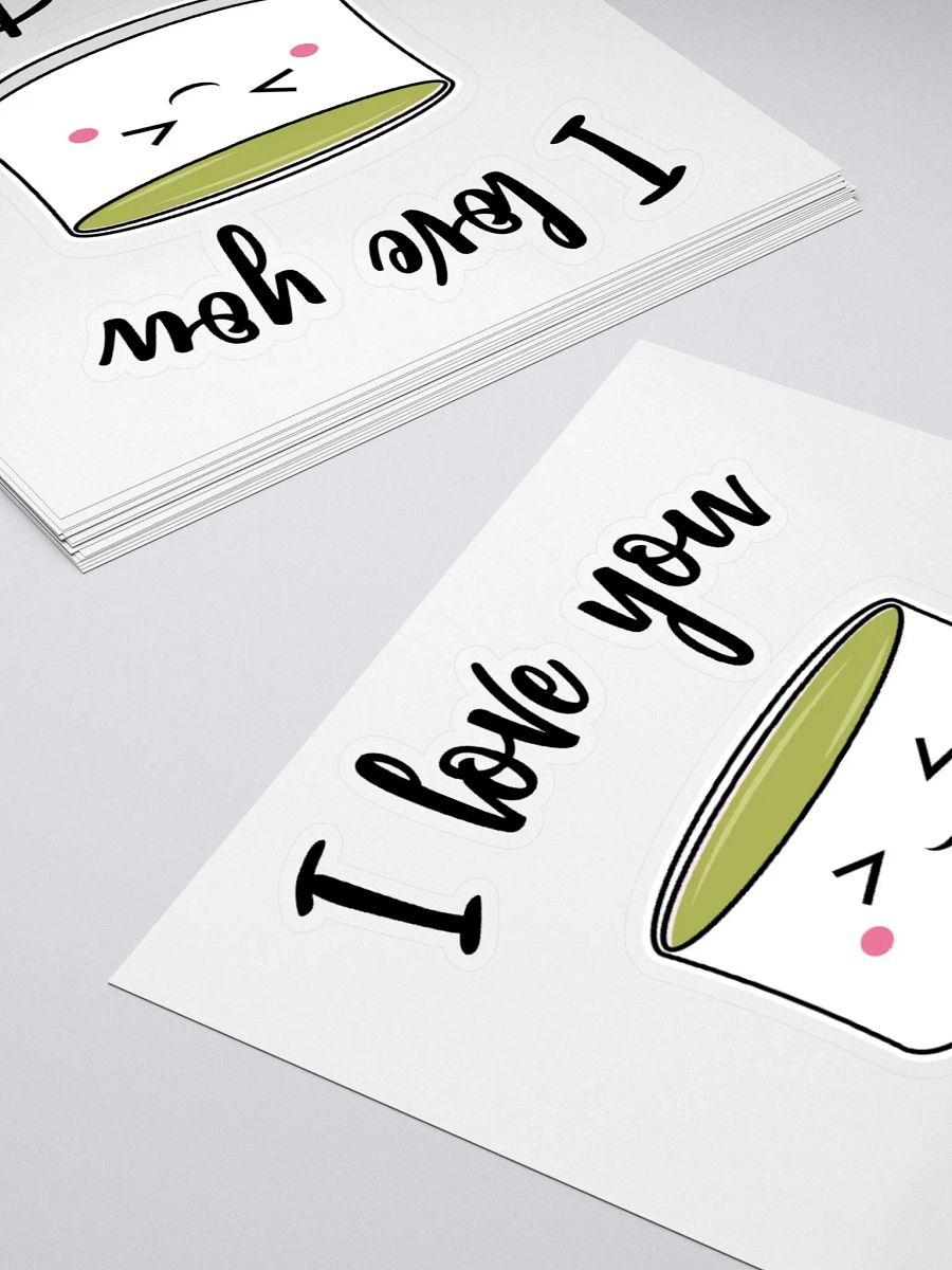I Love You So Matcha Sticker product image (4)