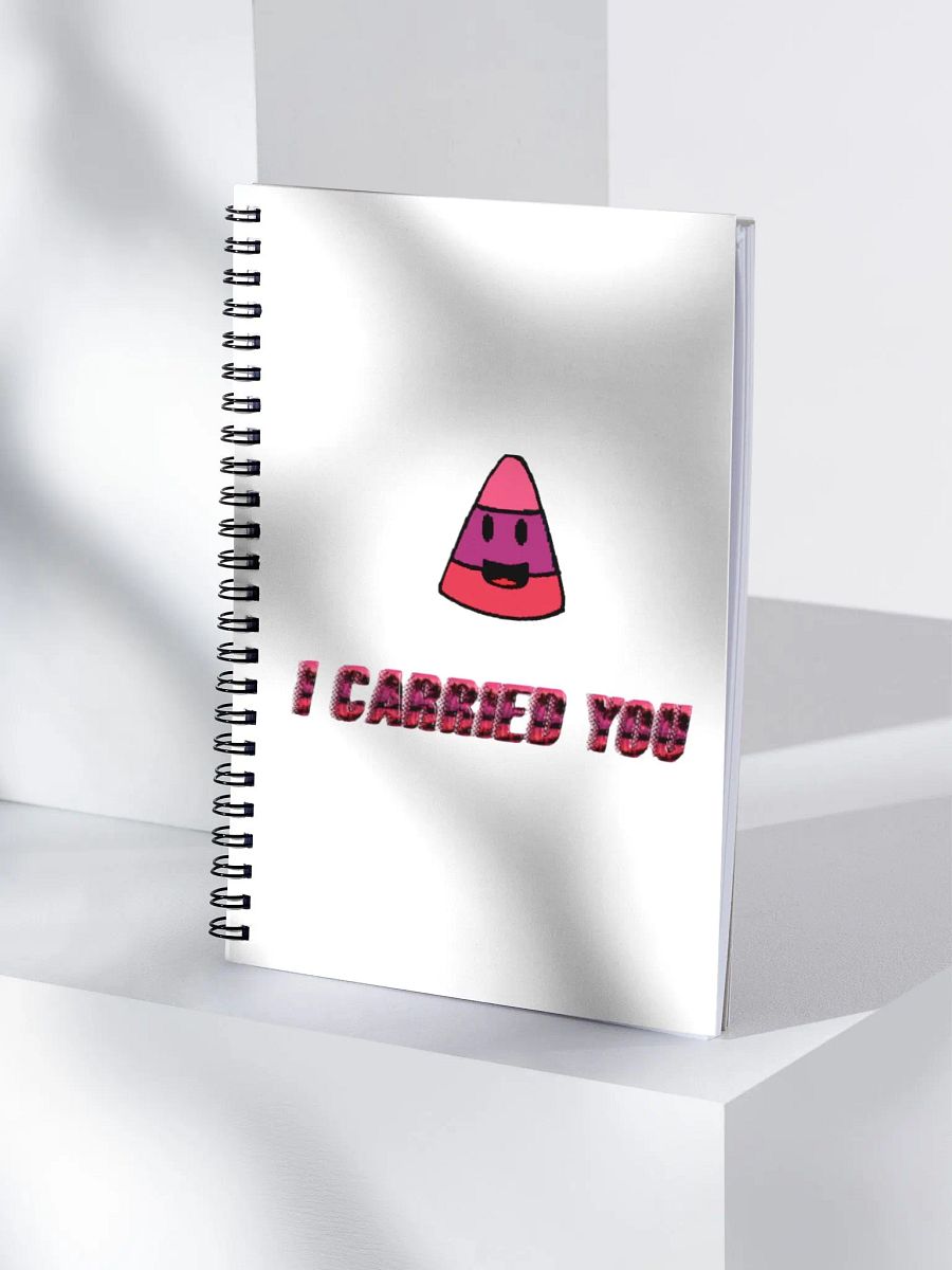I CARRIED YOU - Spiral Notebook product image (4)