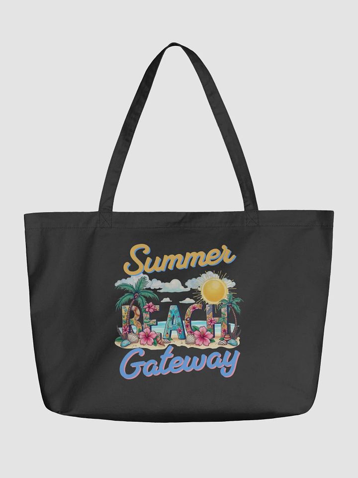 Summer Gateway Beach Tropical Bliss Organic Tote Bag product image (2)