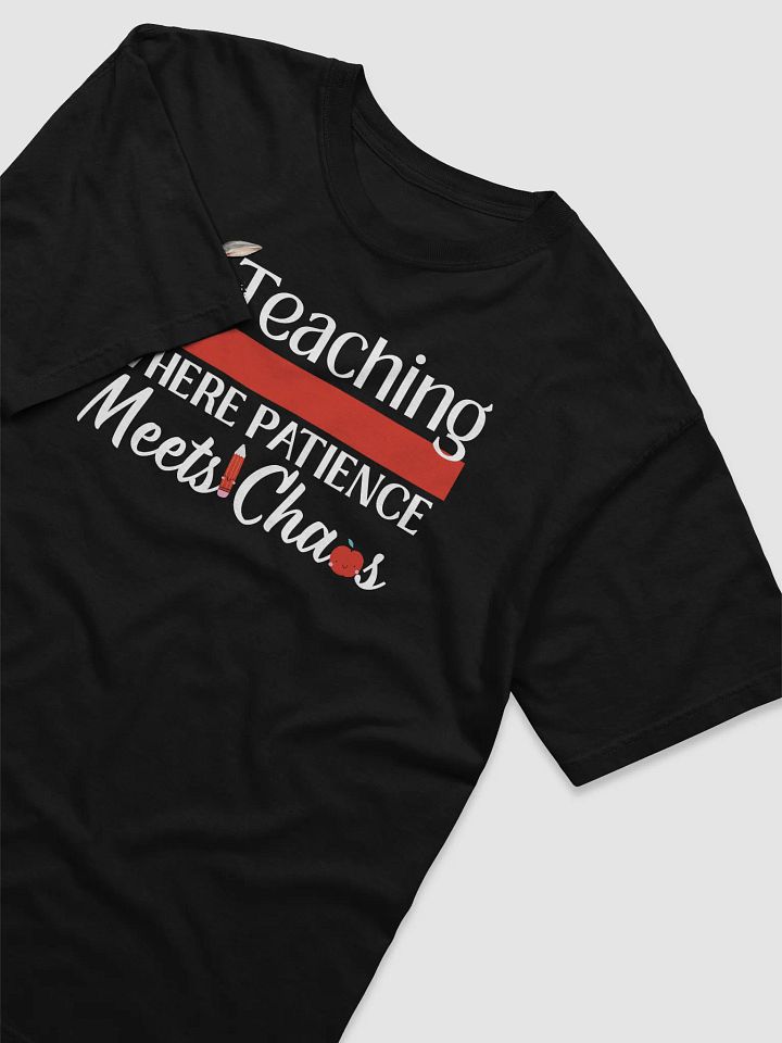 Bunny Teaching Where Patience Meets Chaos, Teachers Comfort Colors T-shirt product image (1)