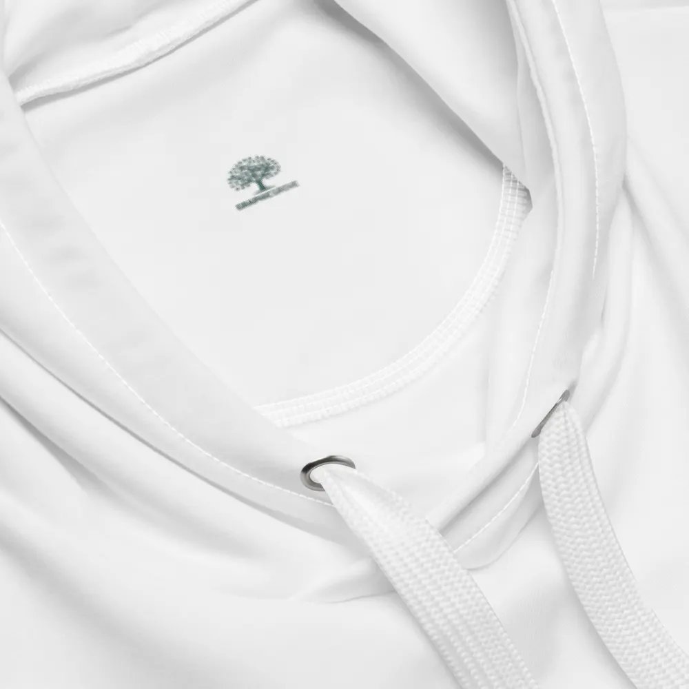 Graphic Grove Unisex Recycled Hoodie with Tree Design - White product image (4)