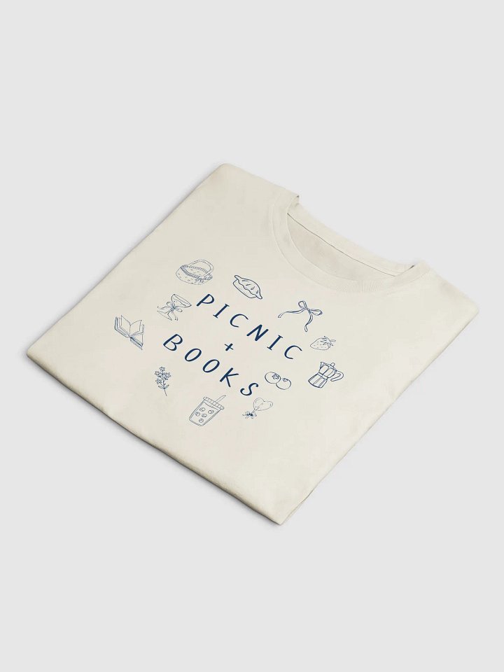 Picnic + Books Crop Top product image (2)